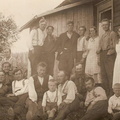 Kuva on otettu Peltoniemessä ennen sotaa