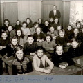 Viides- ja kuudesluokkalaisia sekä jatkokoululaisia 1958