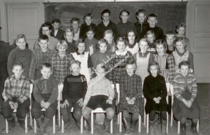 Viides ja kuudes luokka lukuvuonna 1953 - 1954