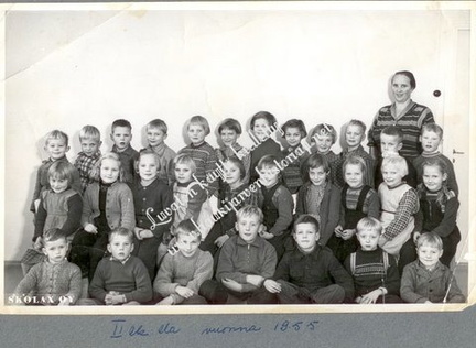 Ensimmäinen ja toinen luokka 1955