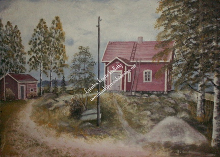 Santala 1950-luvulla tuntemattoman taiteilijan kovalevylle ikuistamana